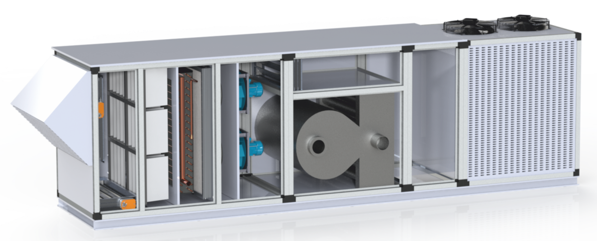 Климатические агрегаты крышного типа BAIR GERMES