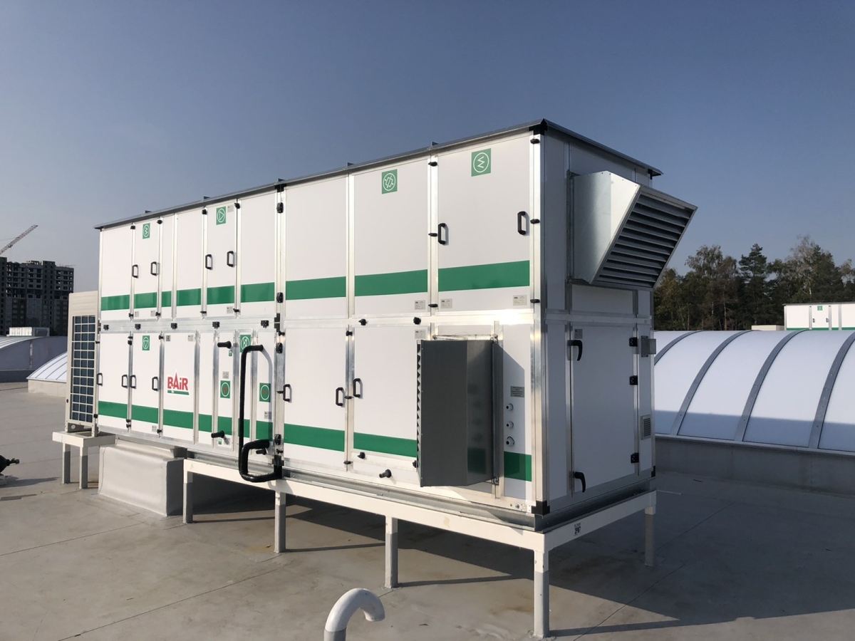 Крышные кондиционеры Т-образного типа серия R